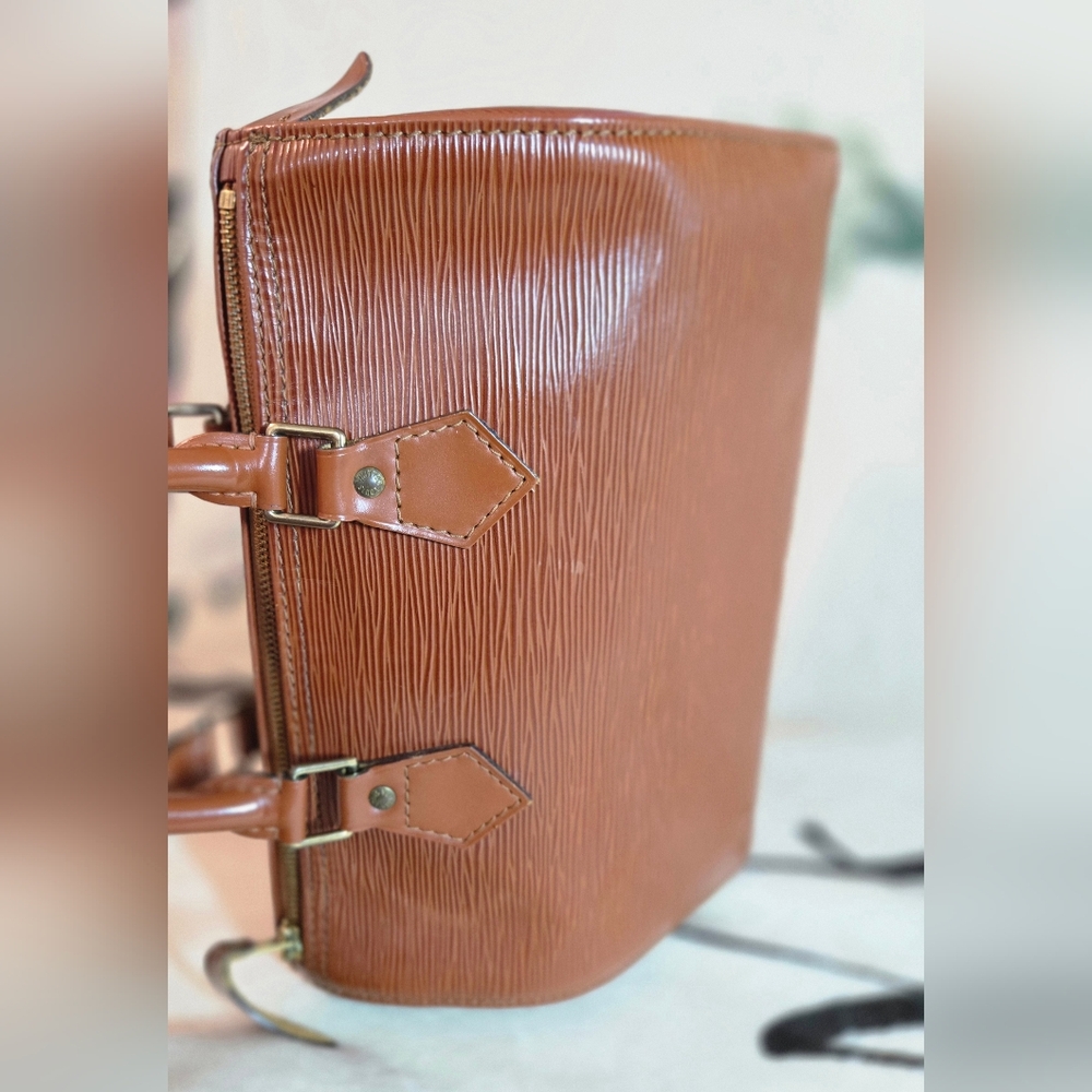 ๐ฏ Authentic Louis Vuitton Epi Speedy 25 Kenyan Fawn - Picture 14 of 16